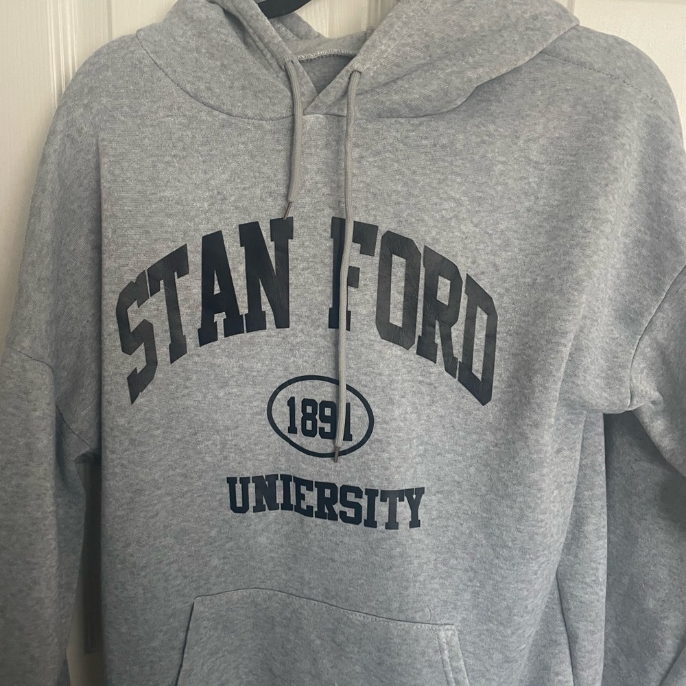 Stanford University Gray Hoodie